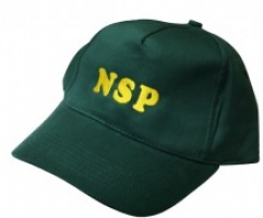 Бейсболка желтая или зеленая с вышивкой NSP